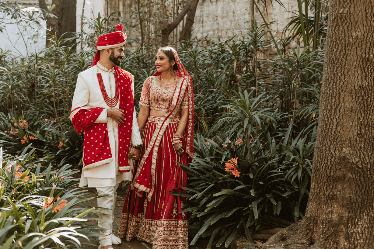 husband wife engagement couple matching dress indian Silk Saree and Kurta Set: Exquisite Couple Dress main image 0