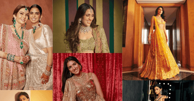 Glamour and Grace: 20 Best Outfits Worn by Female guests at the Ambani Wedding