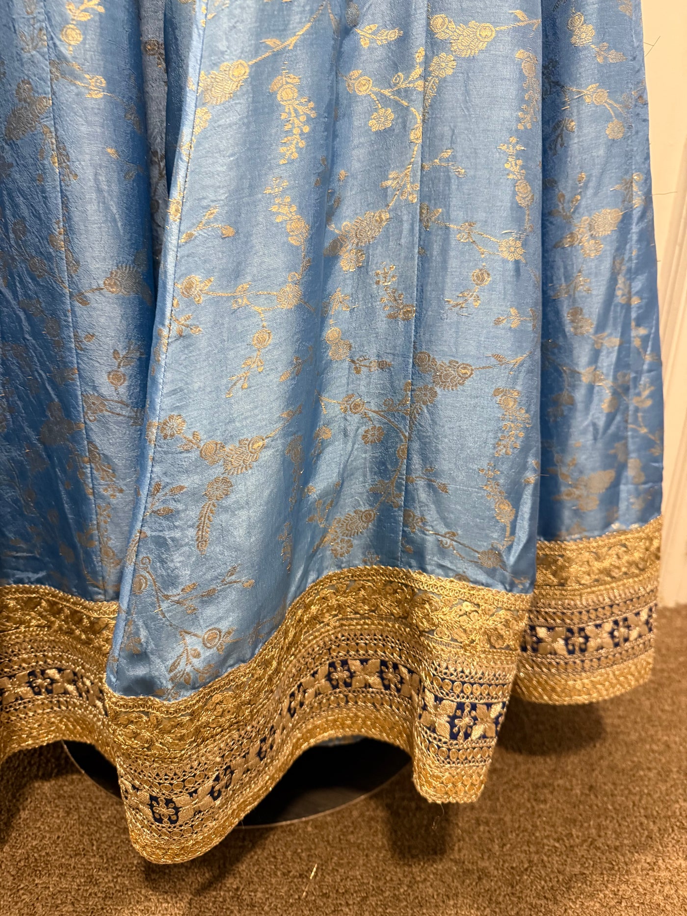 Sravya Lehenga (Light Blue)- Rental