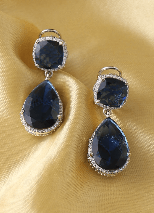 Blue Stone Earrings