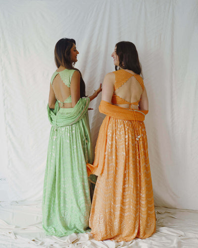 Divya Lehenga (Green)