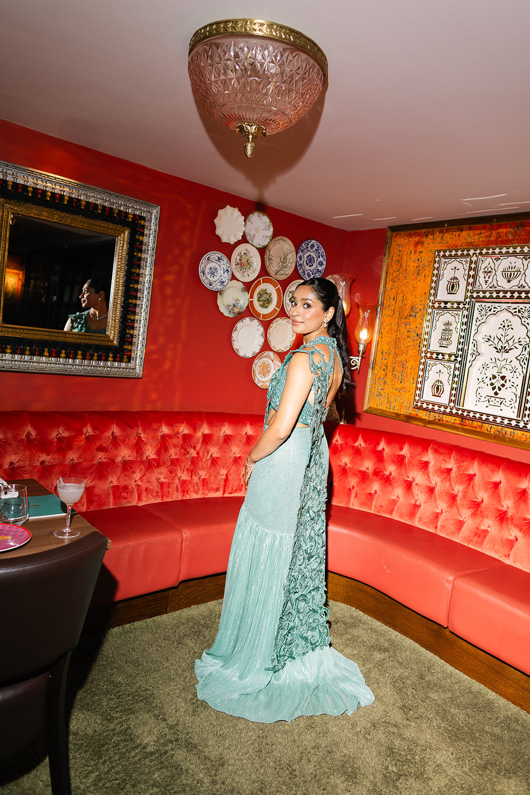 Cutwork Sari -Rental