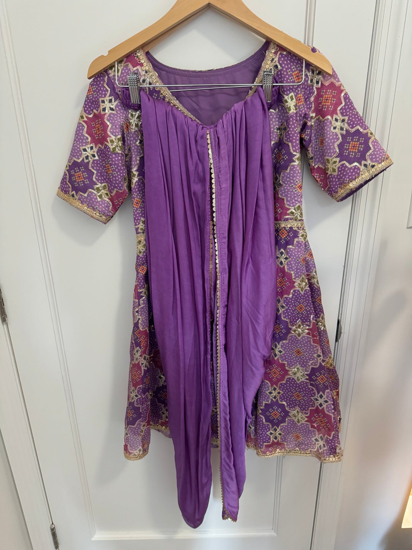 Amira Suit Purple - Sample Sale