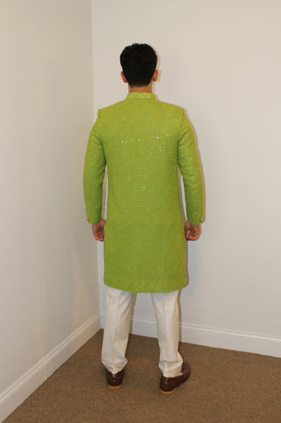 Aditya Sherwani (Green) - Rental