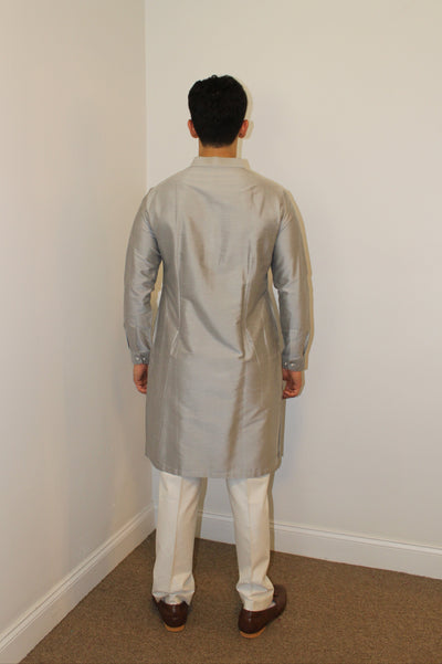Noor Grey Kurta - Rental