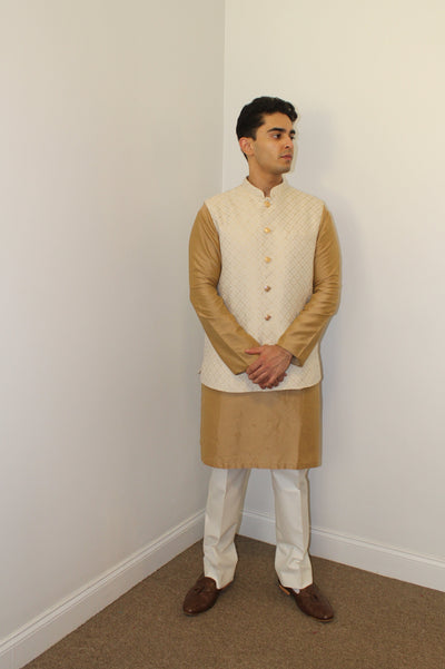 Rangeela-Rental (White Vest)