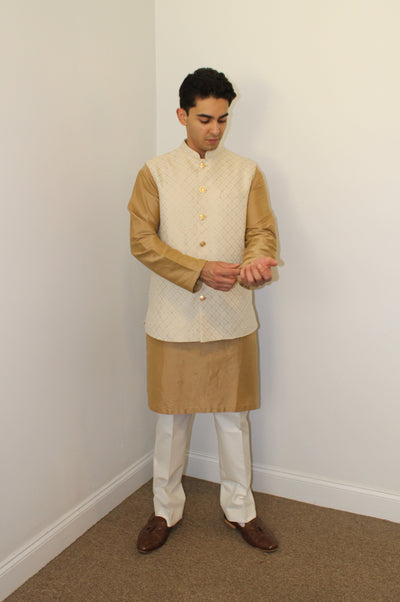 Rangeela-Rental (White Vest)