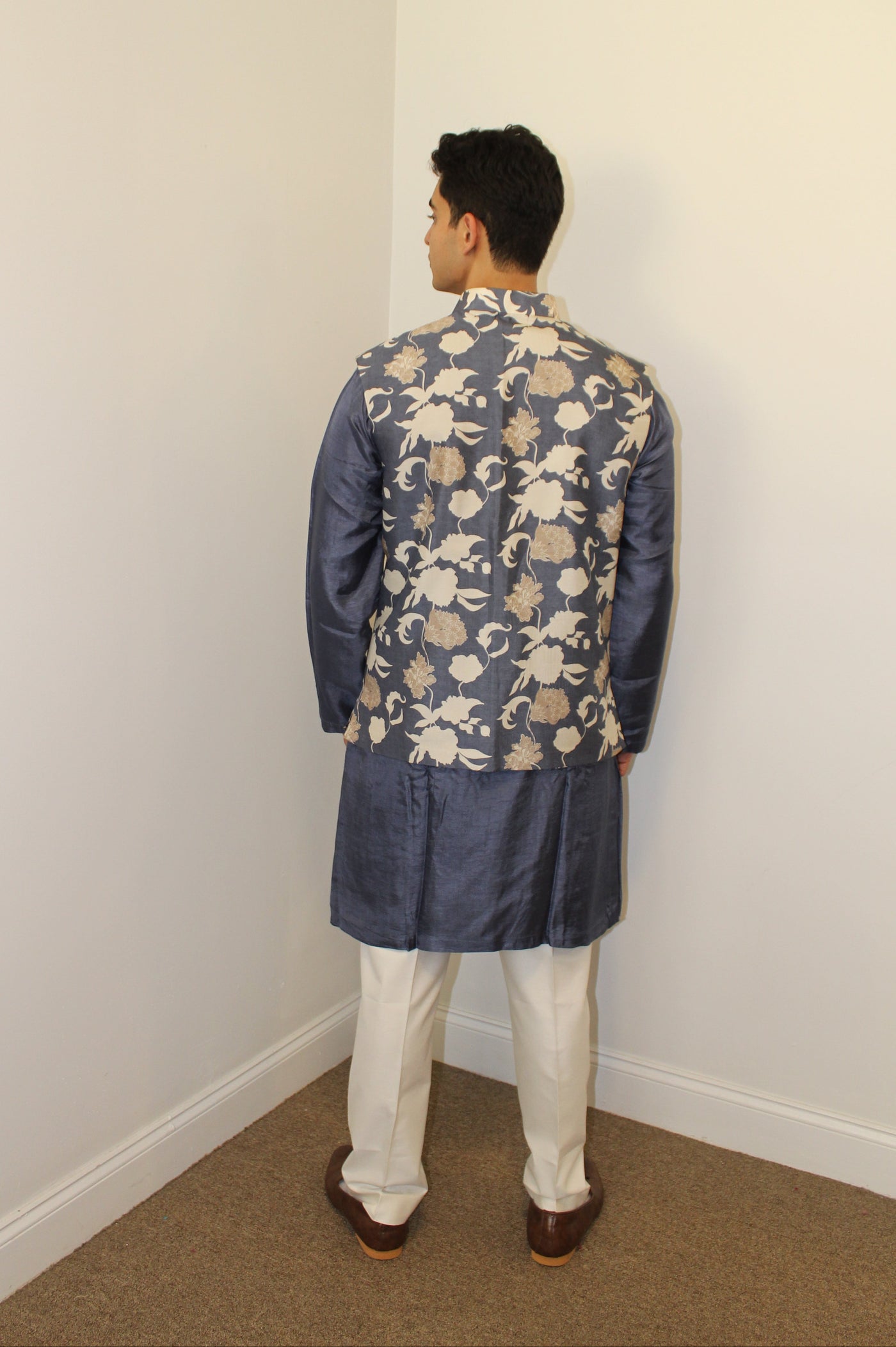 Krish Kurta & Vest (plain kurta) - Rental