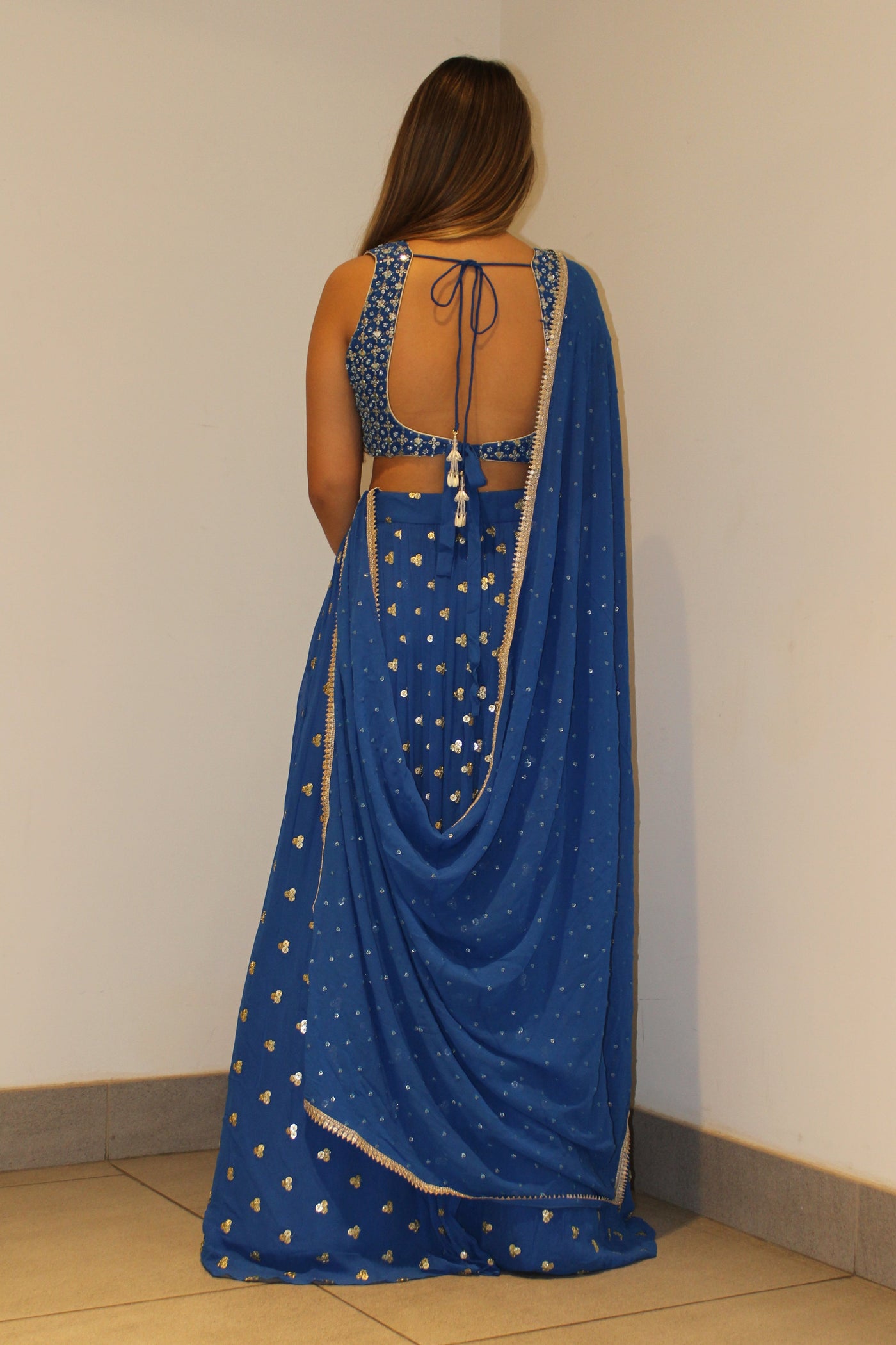 Jaya Lehenga Blue - Rental