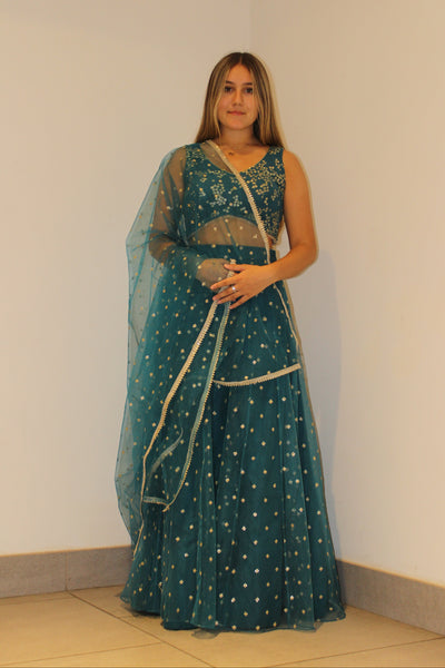 Chulbulli peacock Blue Rental
