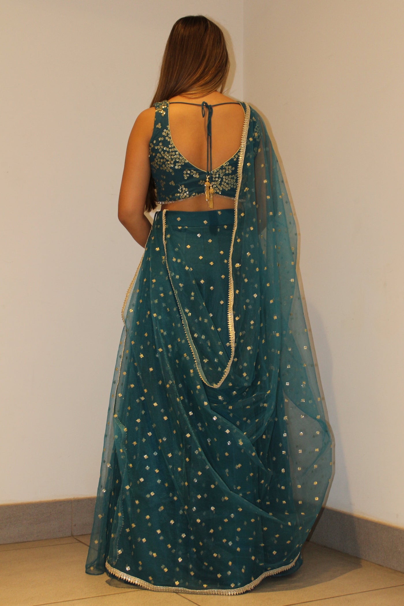 Chulbulli peacock Blue Rental