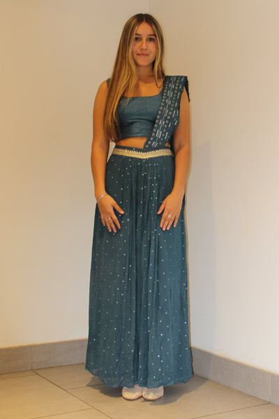 Rangeeli Dark Blue saree Rental