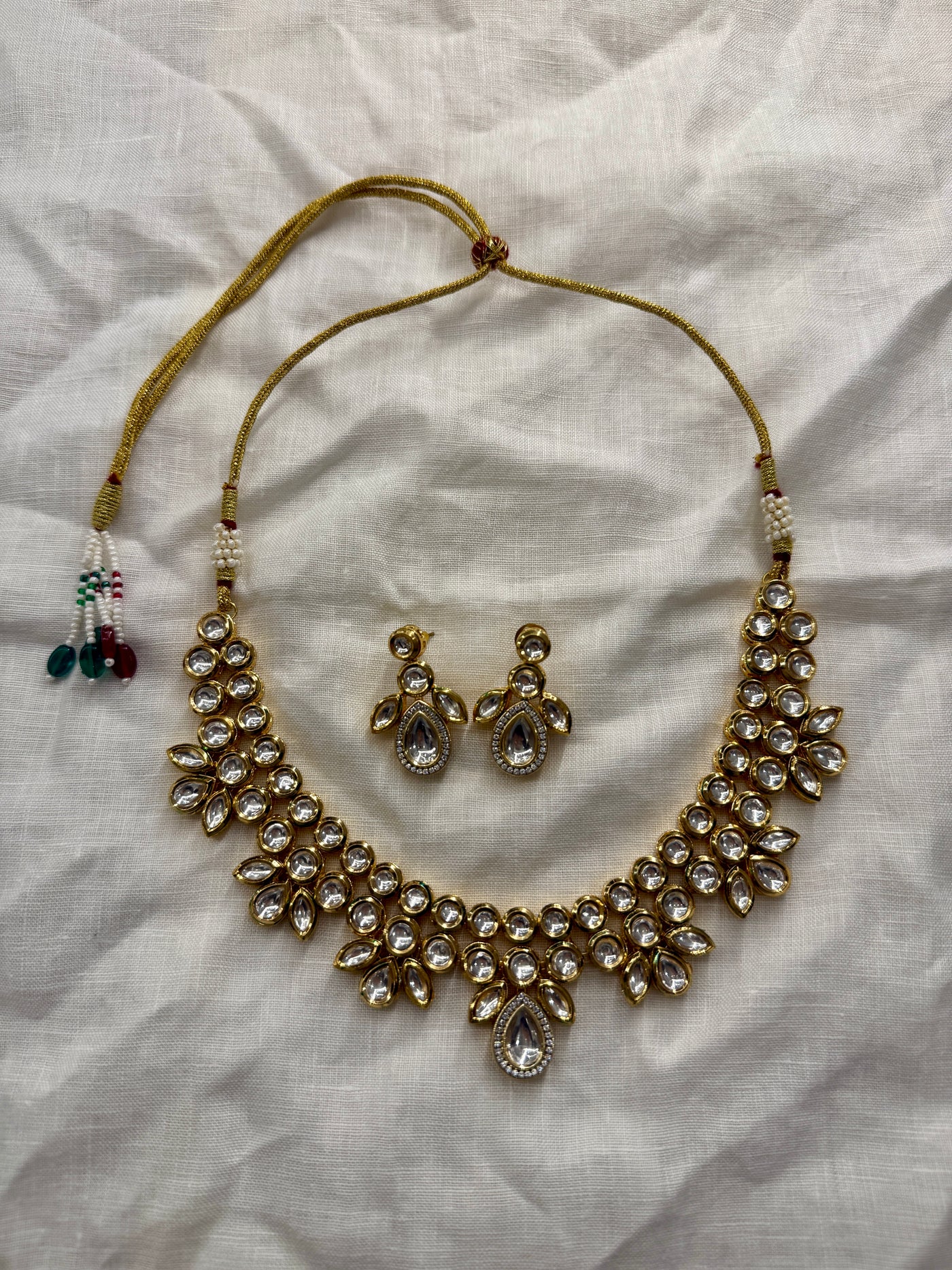 Zara Necklace with Earrings - Rental