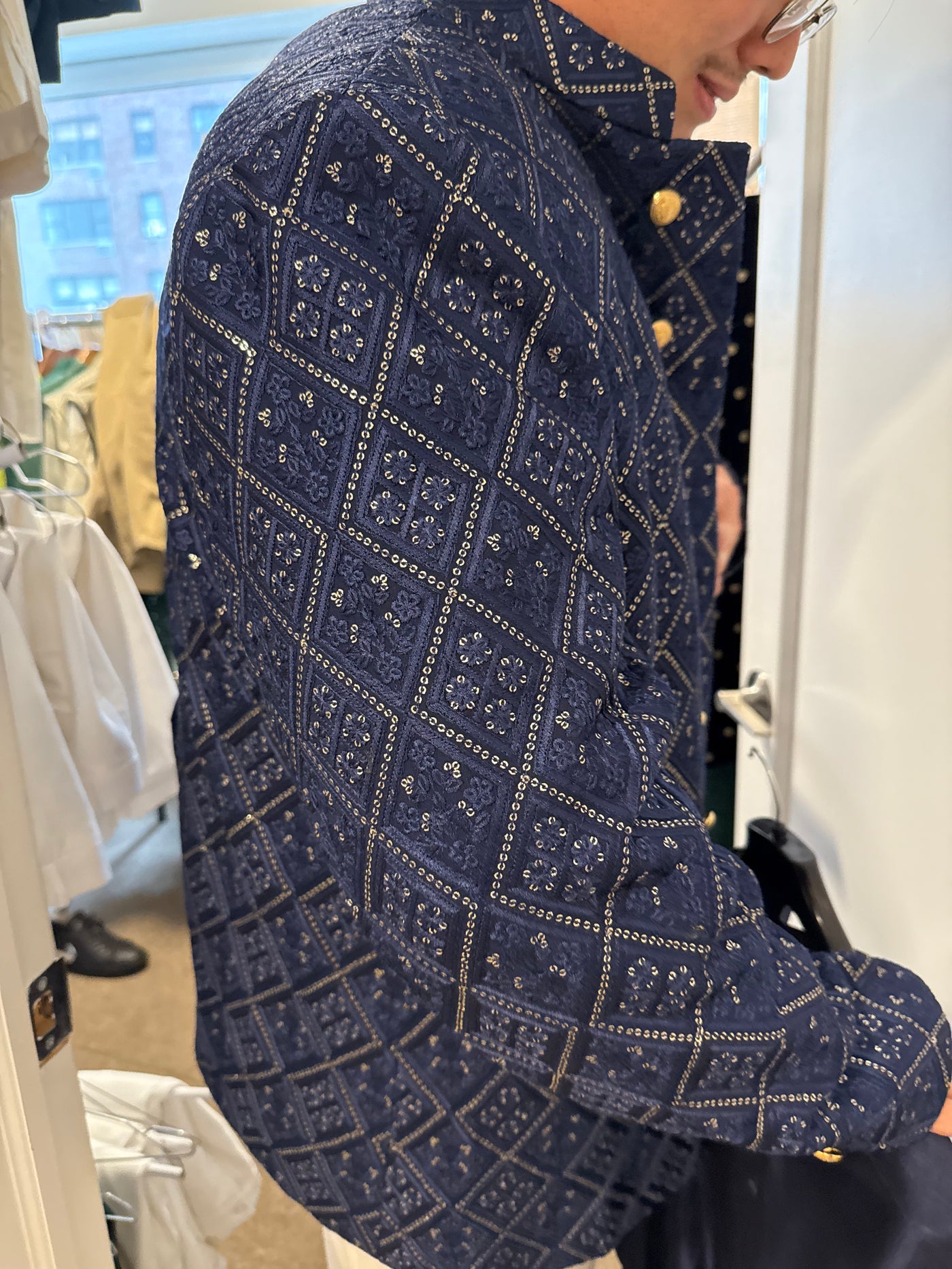 Shahrukh jacket with inner shirt and pants
