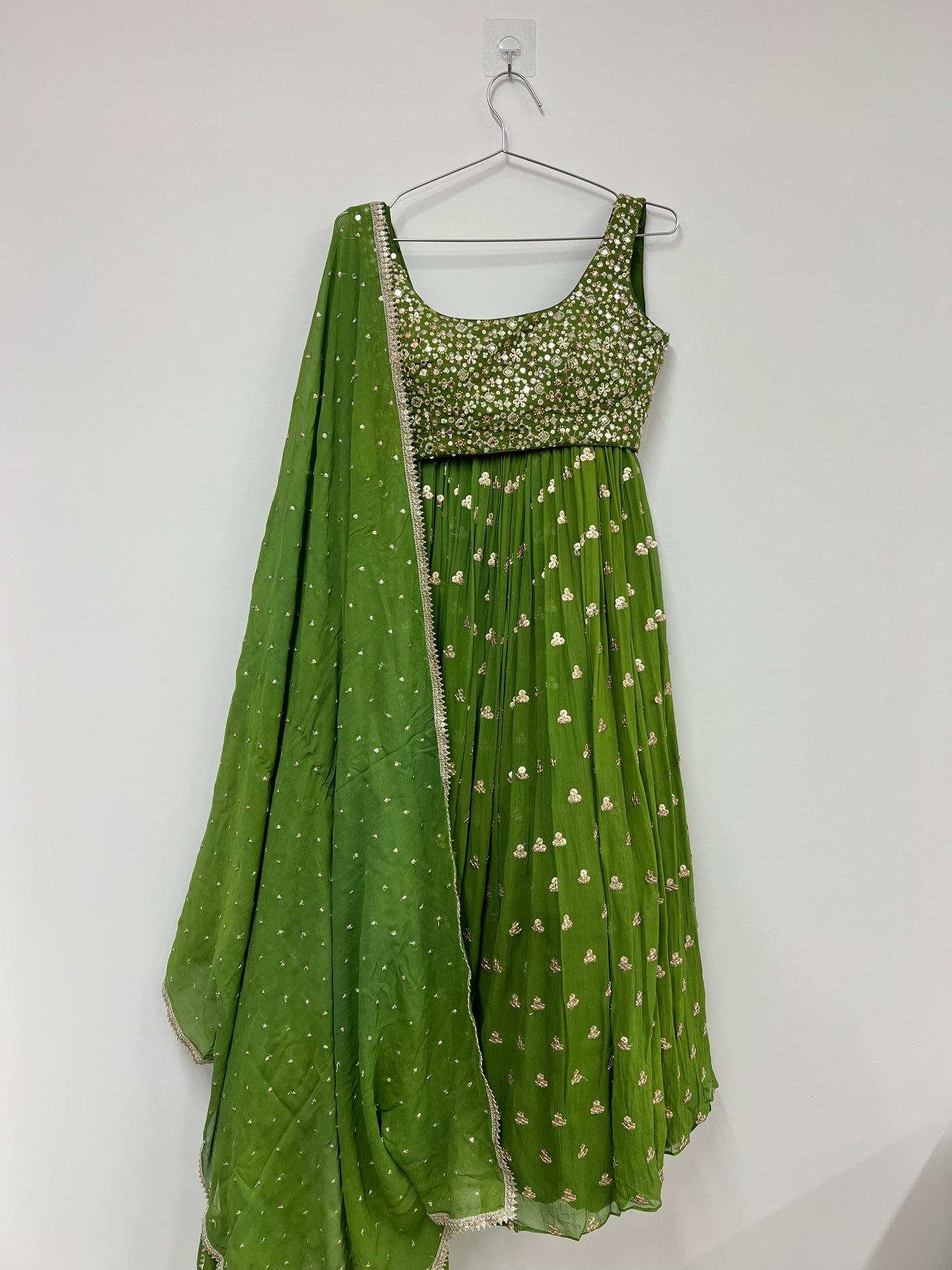 Jaya Lehenga Light Green - Rental