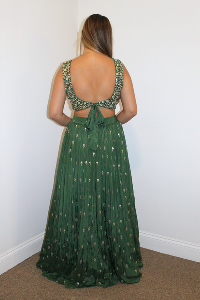 Jaya Lehenga Green - Rental
