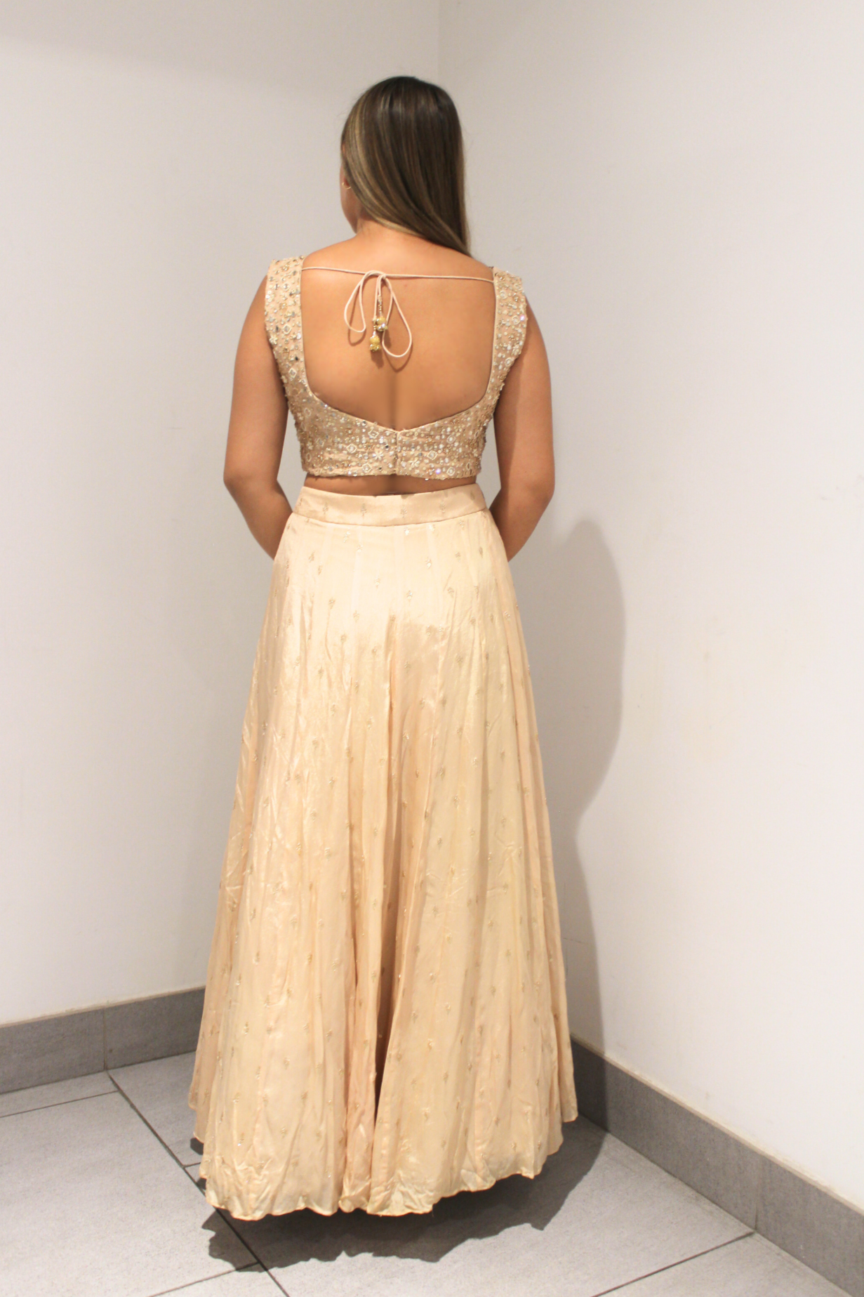 Jaya Lehenga (Nude) - Rental