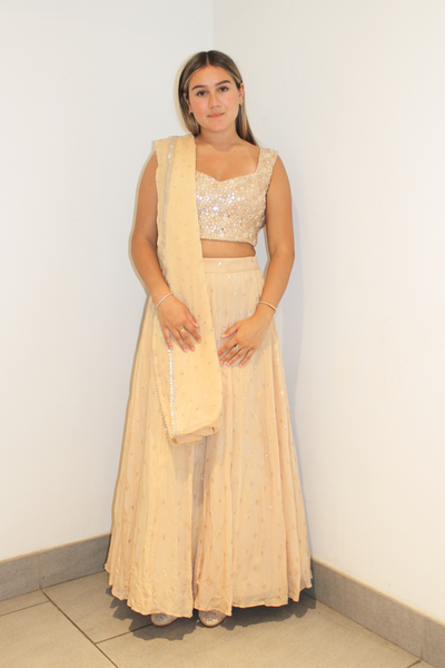 Jaya Lehenga (Nude) - Rental