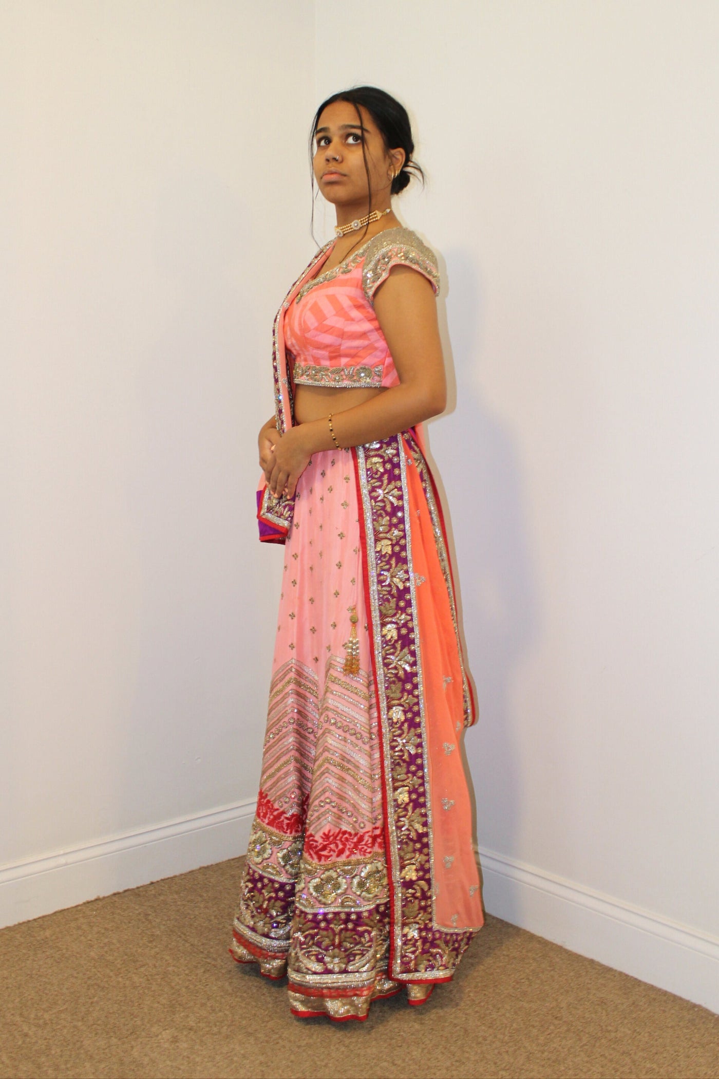 Maya Embroidered Lehenga  - Rental