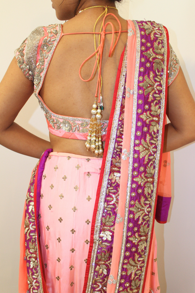 Maya Embroidered Lehenga  - Rental