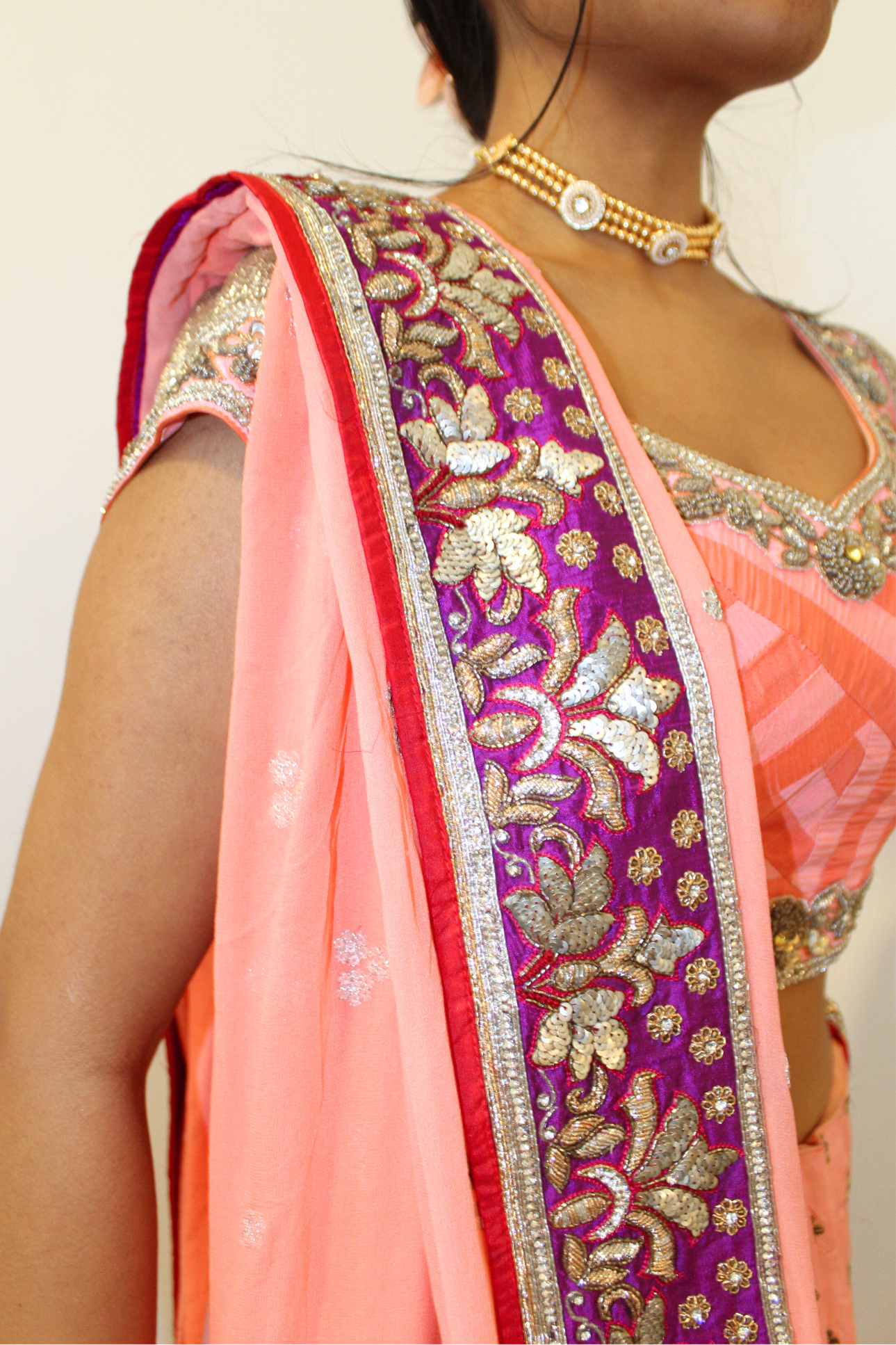 Maya Embroidered Lehenga  - Rental