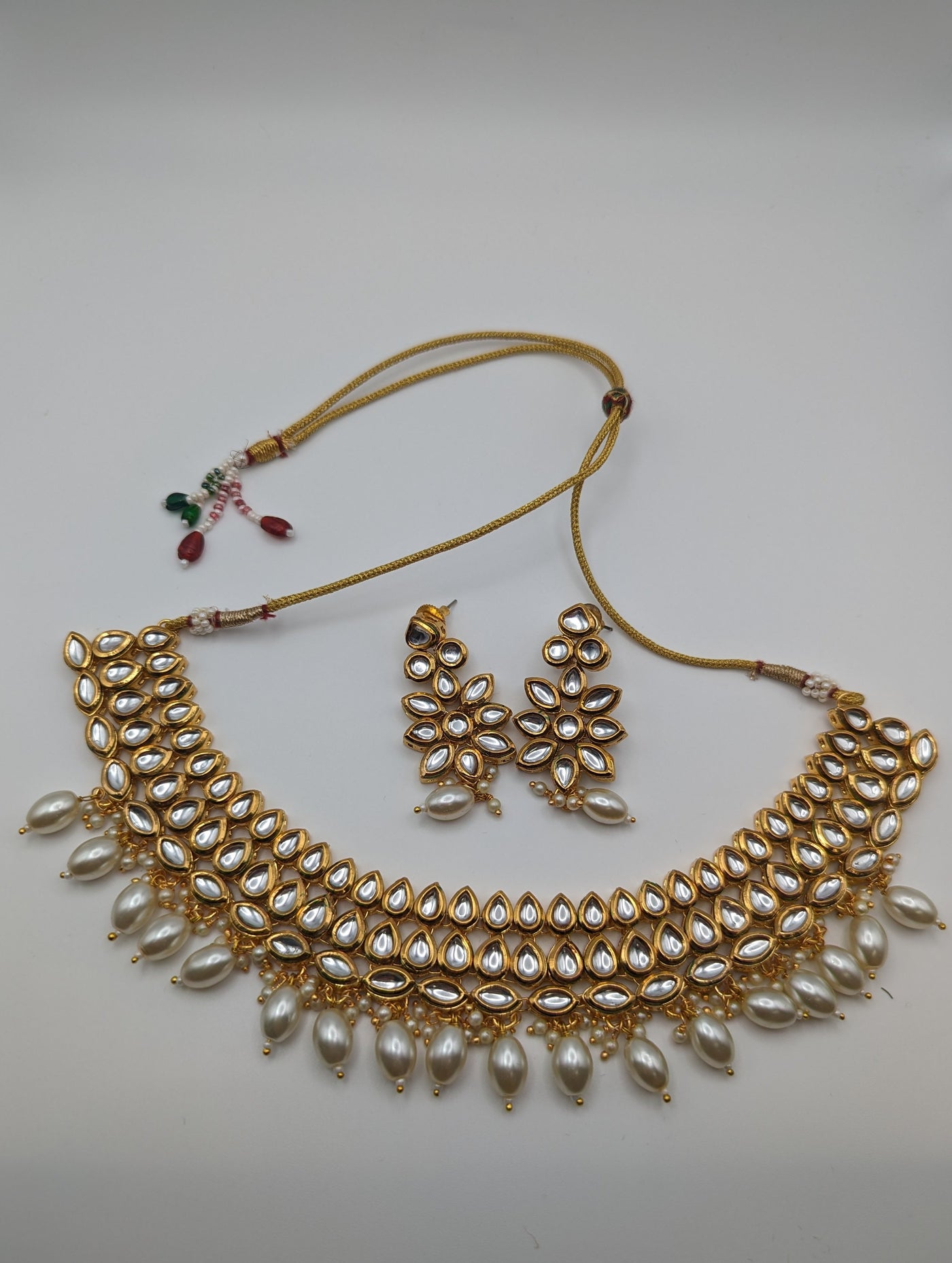 Tierred Kundan Necklace - Rental