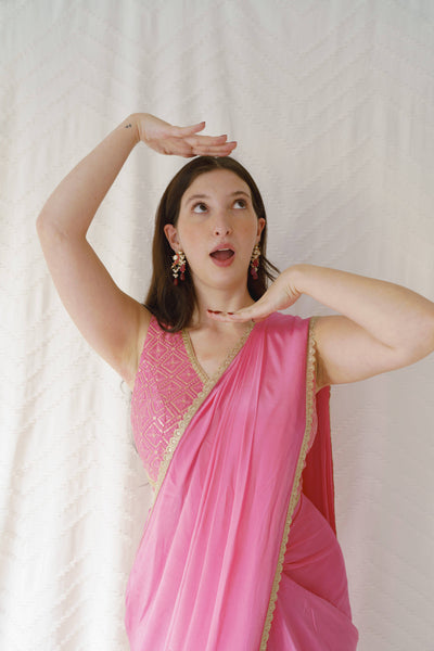 Rangeeli Saris (Pink)