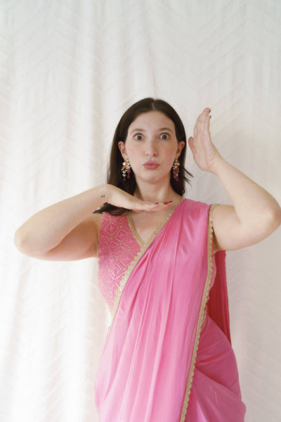 Rangeeli Saris (Pink)