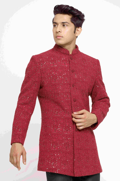 Ranveer Set (Red) (jacket only)