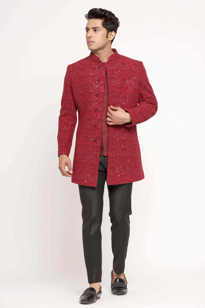 Ranveer Set (Red) (jacket only)