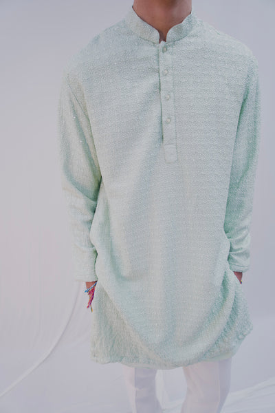 Vijay Mint Kurta- Rental