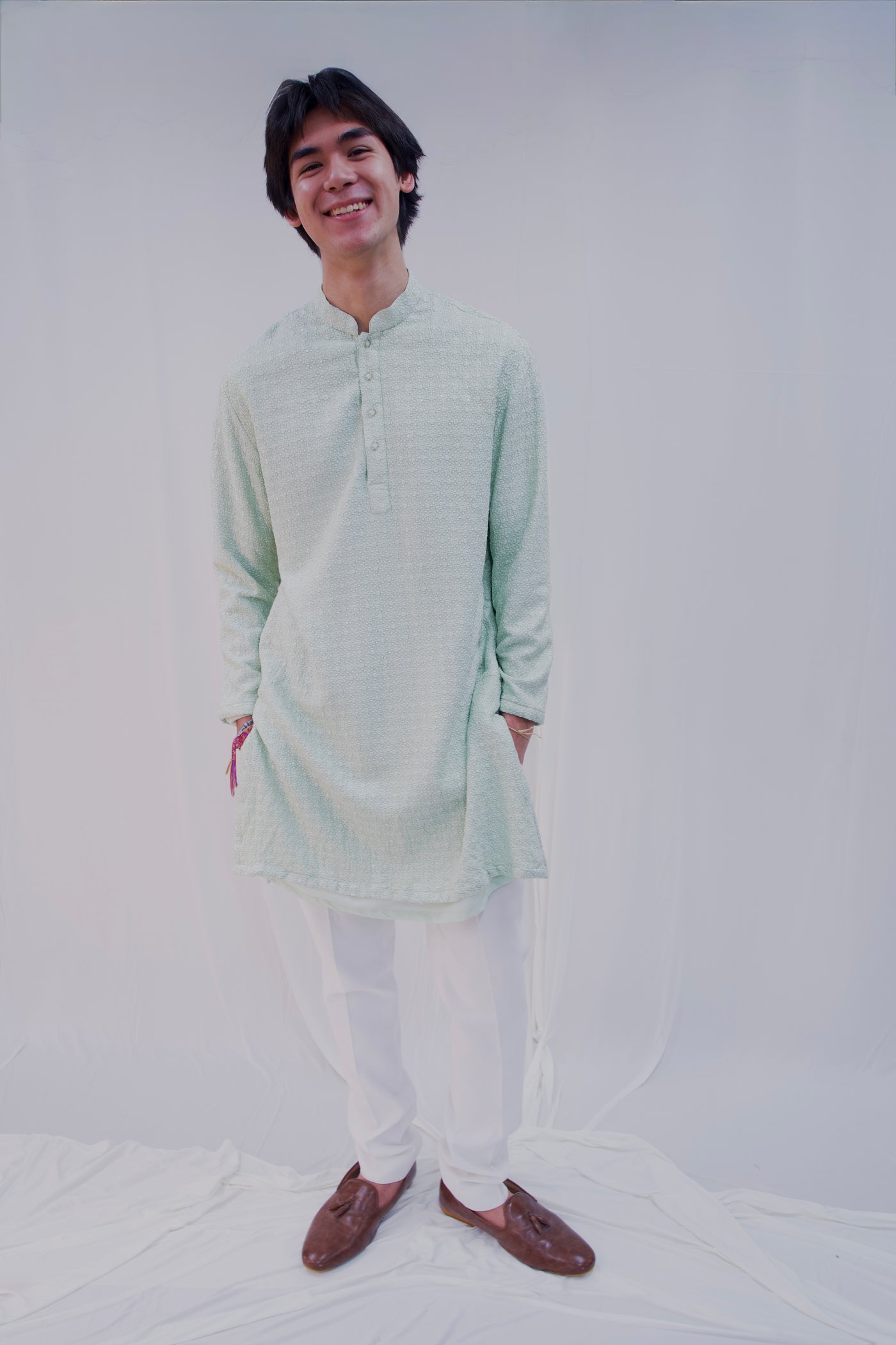 Vijay Mint Kurta- Rental